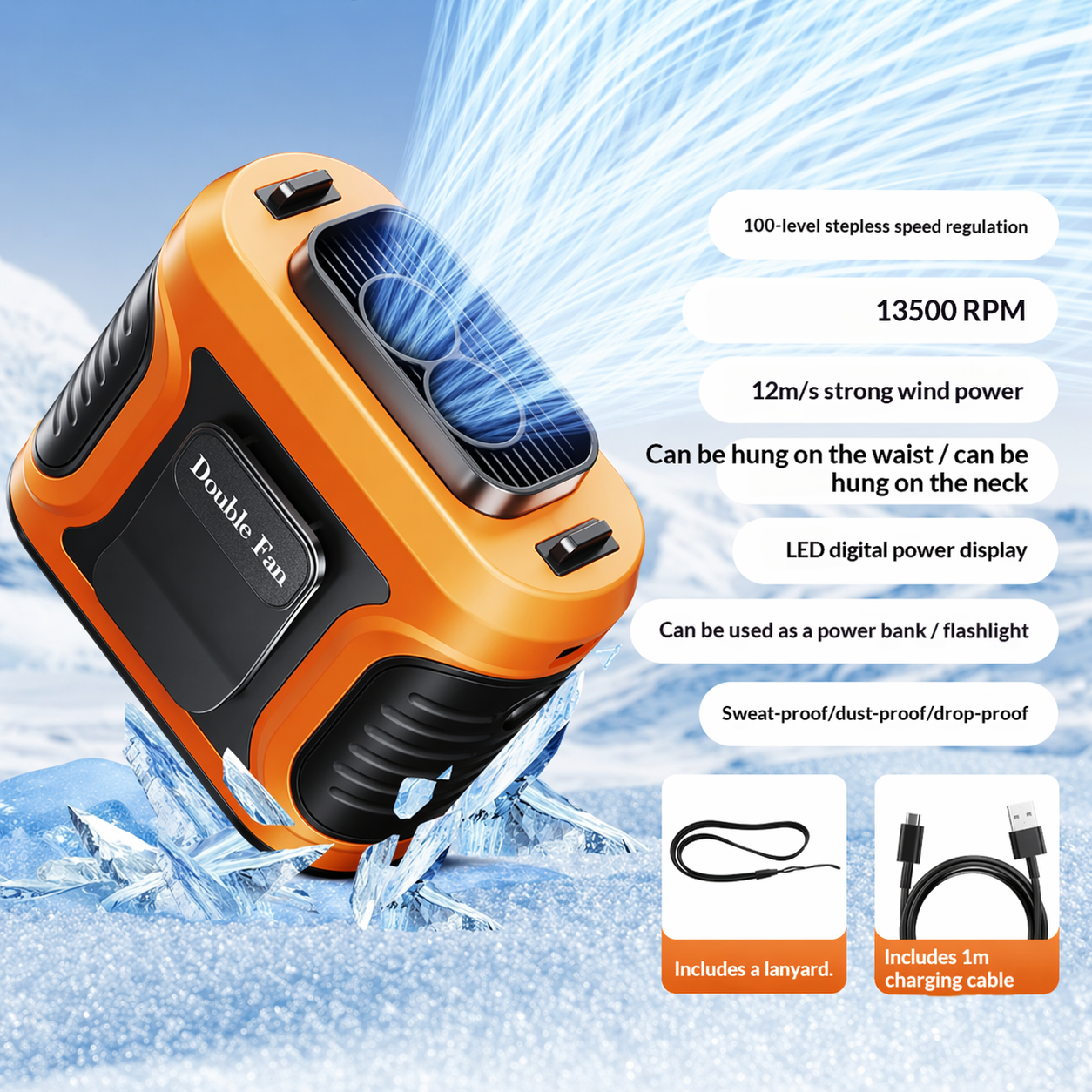 BreezeClipX Dual Fan product detail 3