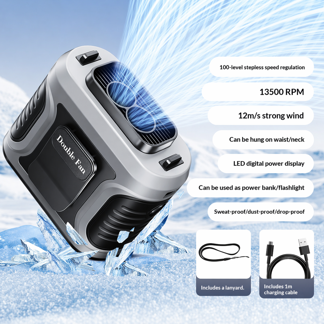 BreezeClipX Dual Fan product detail 9